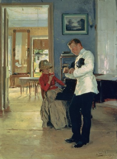 Declaration of Love by Vladimir Egorovic Makovsky